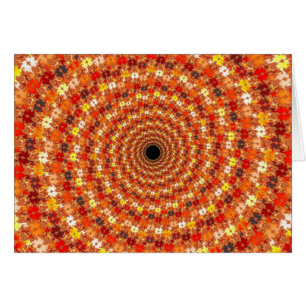 Hypno Orb - Fractal Card Hälsningskort