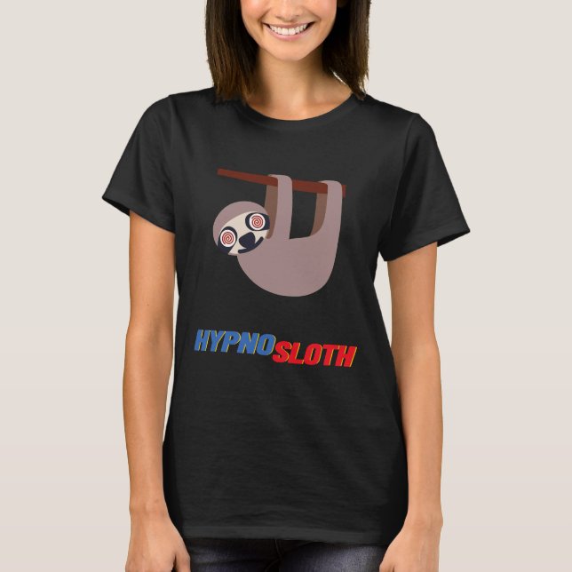 Hypno Sloth T Shirt (Framsida)