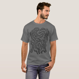 Hypnoc Amorphous Phantasmagoric Modern Abstrakt T Shirt
