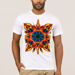 Hypnoc Geometric Optical Illusion T Shirt