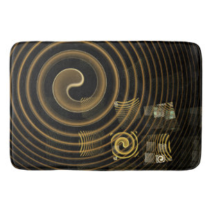 Hypnosis Abstrakt Art Badrumsmatta