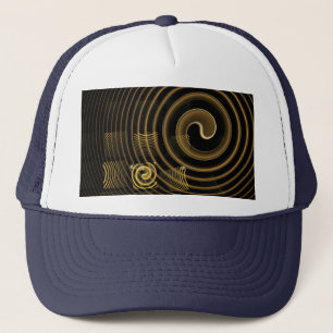Hypnosis Abstrakt Art Hat Truckerkeps