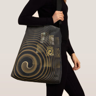Hypnosis Abstrakt Art Kor Body Axelväska