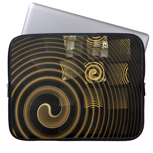 Hypnosis Abstrakt Art Laptop sleeve (Framsidan)