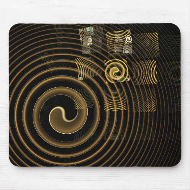 Hypnosis Abstrakt Art Mousepad Musmatta (Framsidan)