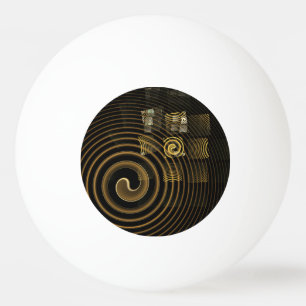 Hypnosis Abstrakt Art Pingisboll