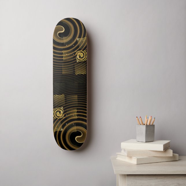 Hypnosis Abstrakt Art Skateboard (Väggkonst)