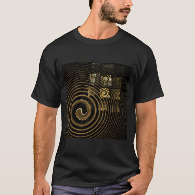 Hypnosis Abstrakt Art T-shirt (Framsida)
