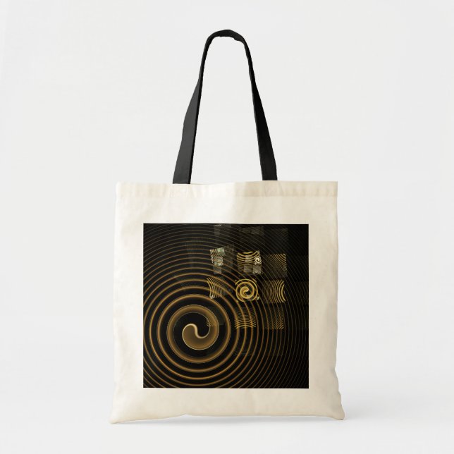 Hypnosis Abstrakt Art Tote Bag Tygkasse (Framsidan)