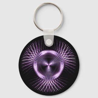 Hypnosis Fractal Keychain Nyckelring