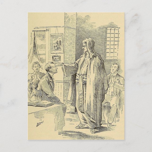 Hypnosteckning Vykort (Framsida)