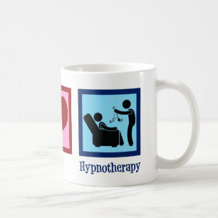 Hypnoterapist Peace Kärlek Hypnoterapi Kaffemugg
