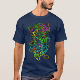 Hypnotic Amorphous Phantasmagoric Modern Groovy T Shirt