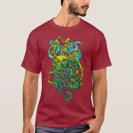 Hypnotic Amorphous Phantasmagoric Modern Groovy T Shirt