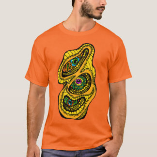Hypnotic Amorphous Phantasmagoric Modern Groovy  T Shirt