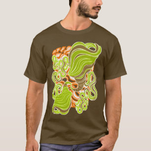 Hypnotic Amorphous Phantasmagoric Modern Groovy T Shirt