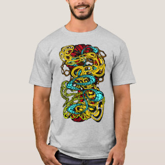Hypnotic Amorphous Phantasmagoric Modern Groovy  T Shirt