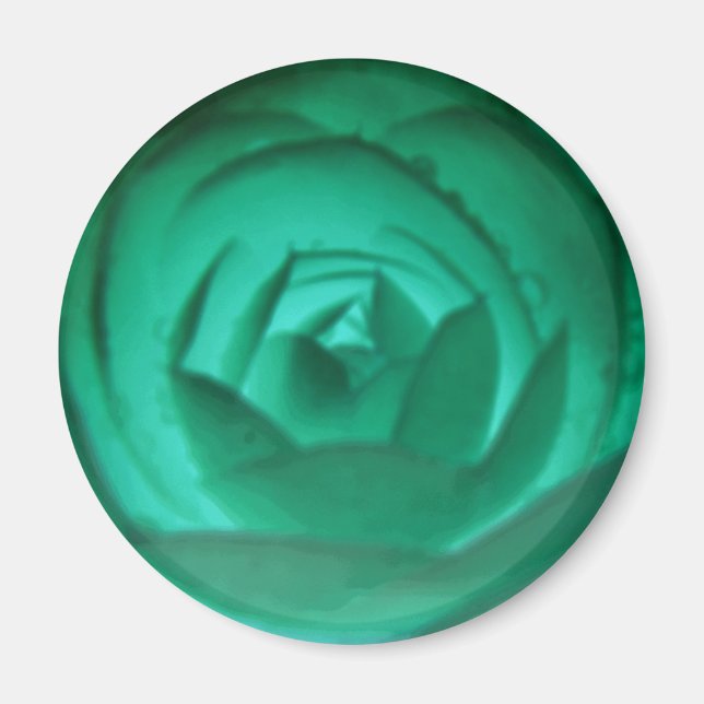 Hypnotic Camellia Flower Magnet (Framsidan)