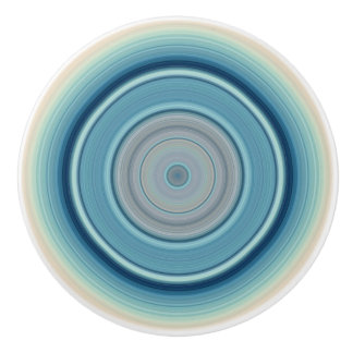 Hypnotic Circle Aqua off-White Knopp