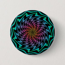 HYPNOTIC DISK Mesmerizing Neon Coola Zig Zag Spira