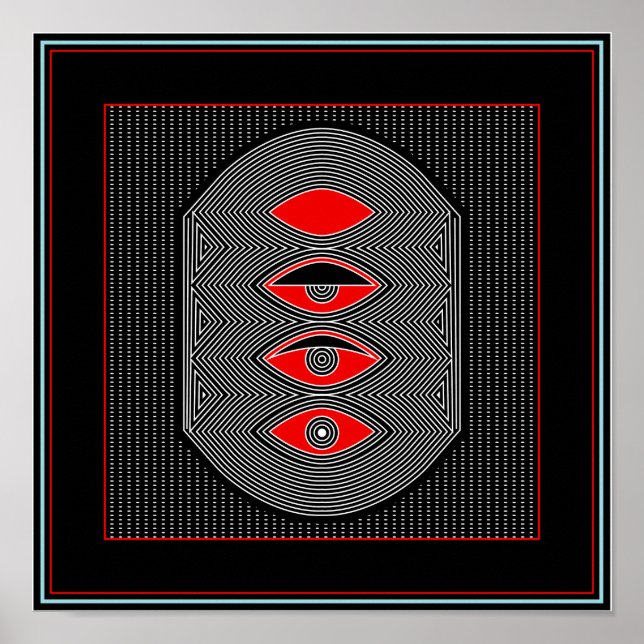 Hypnotic Gaze Poster (Framsidan)