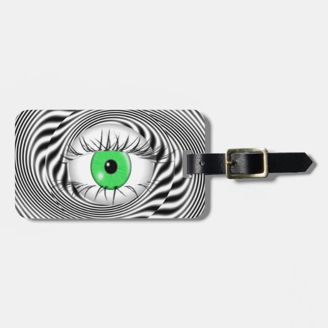 HYPNOTIC ÖGA - HYPNOTIST BAGAGEBRICKA (Horisontell Framsida)