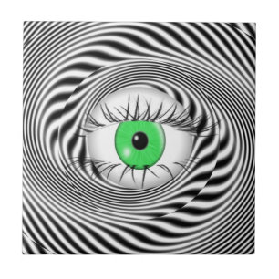HYPNOTIC ÖGA - HYPNOTIST KAKELPLATTA
