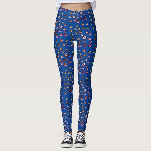 Hypnotic Öga Leggings (Framsida)