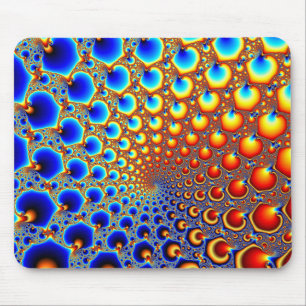 Hypnotic Portal - Fractal Mousepad Musmatta