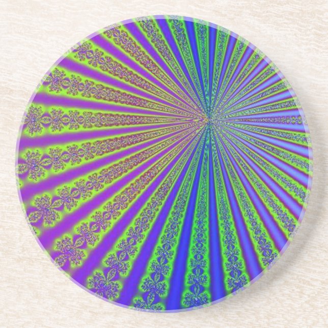 Hypnotic Rainbow Underlägg (Framsidan)