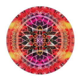 Hypnotic Red Mandala