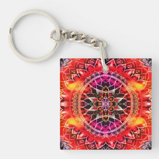 Hypnotic Red Mandala (Framsidan)