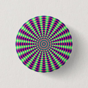 Hypnotic Ringar och Beams Knapp