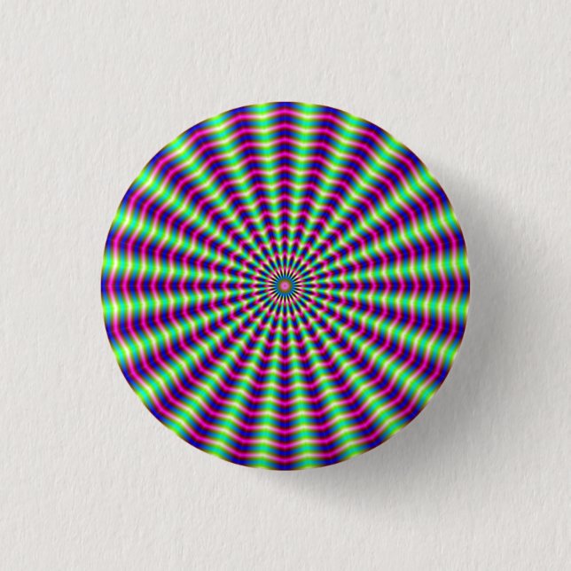 Hypnotic Ringar och Beams Knapp (Framsida)