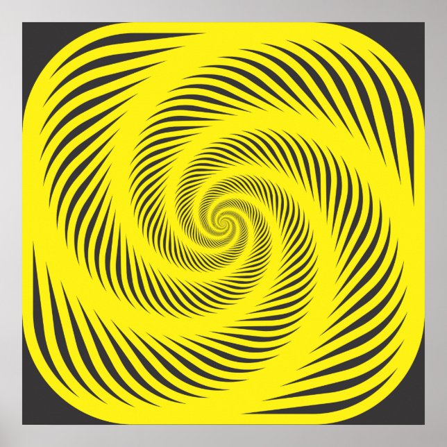Hypnotic spiral poster (Framsidan)