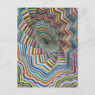 Hypnotic Spiral Vykort