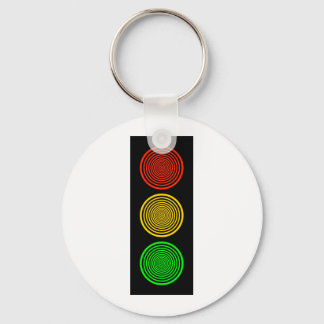 Hypnotic Stoplight Nyckelring