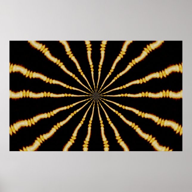 Hypnotic Trippy Mesmerizing Psychedelic Art Poster (Framsidan)