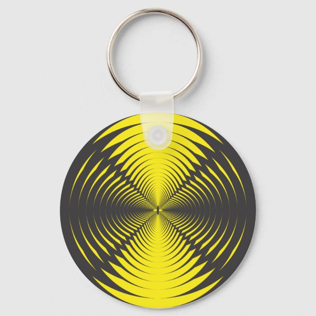 Hypnotidisk disk nyckelring (Framsida)