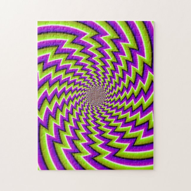 Hypnotifiera Illusion Skalbart pussel någonsin (Vertikal)