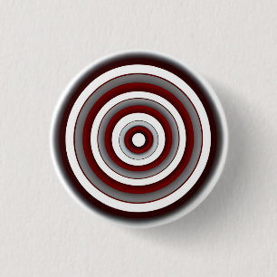 Hypnotis Circles 3 CM Round Badge Knapp