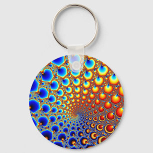Hypnotis-portal - Fractal Nyckelring