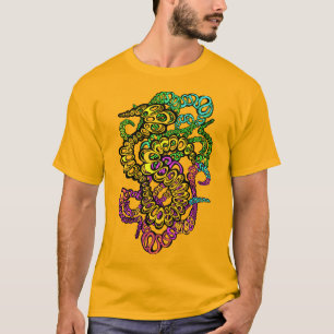 Hypnotisk Amorfis Fantasmagorisk Modern Groovy T Shirt