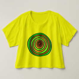 Hypnotisk Crop Top Tee