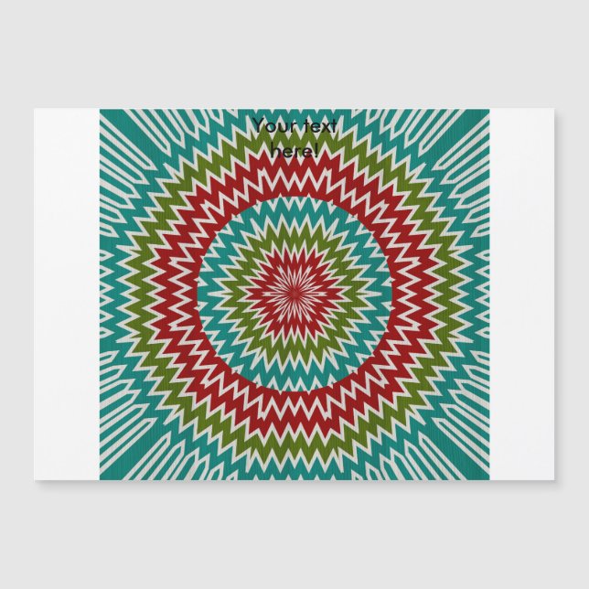 Hypnotisk mandalaic blomma (Framsida)