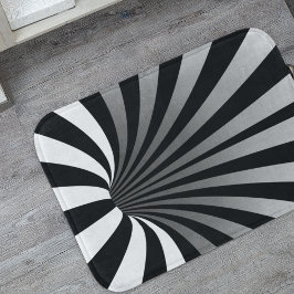 Hypnotisk optisk Illusion Trippy Spiral Vortex Badrumsmatta