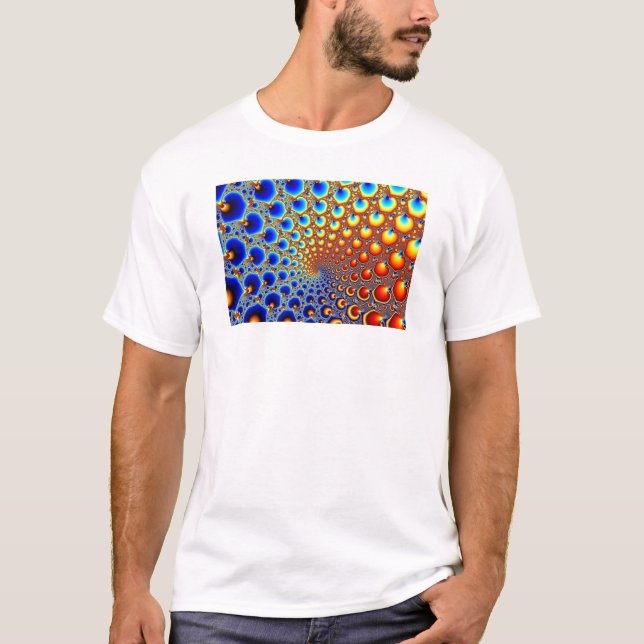 Hypnotisk portal - Fractal Tee Shirt (Framsida)