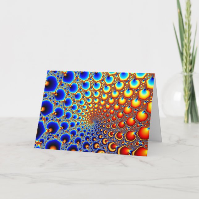 Hypnotisk Portal - Fractalkort Kort (Framsida)