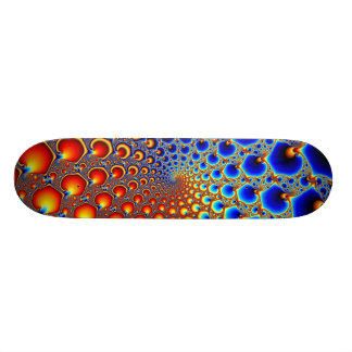 Hypnotisk Portal - FractalSkateboard Skateboard Bräda 19,5 Cm
