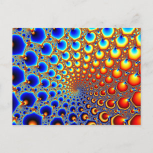 Hypnotisk Portal - Fractalvykort Vykort